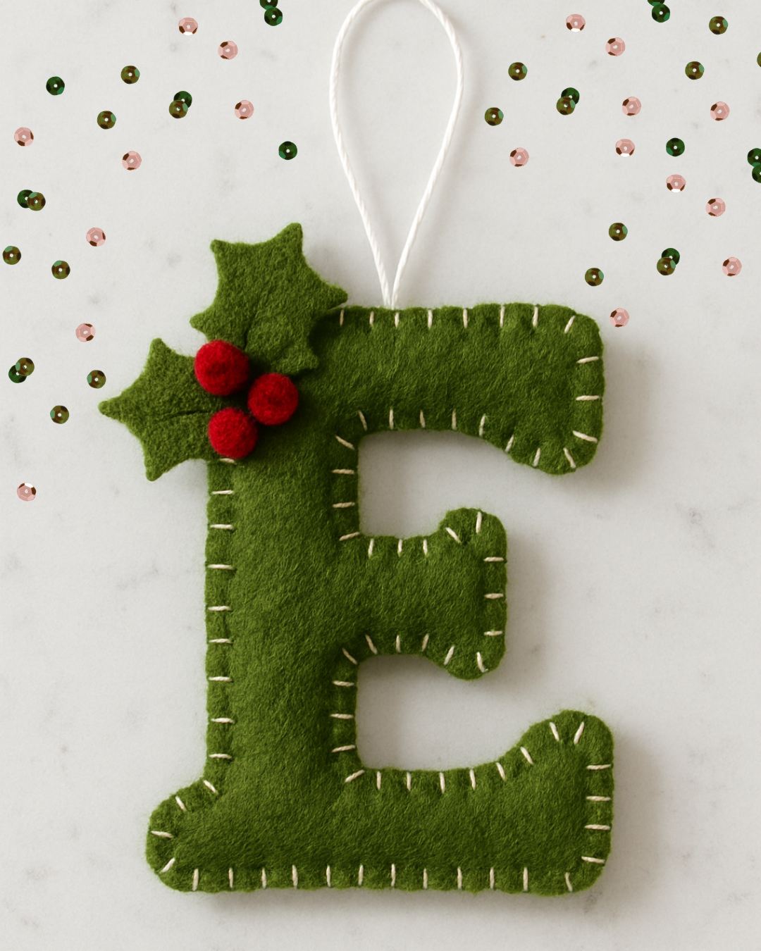 Décorations de Sapin de Noël faites main