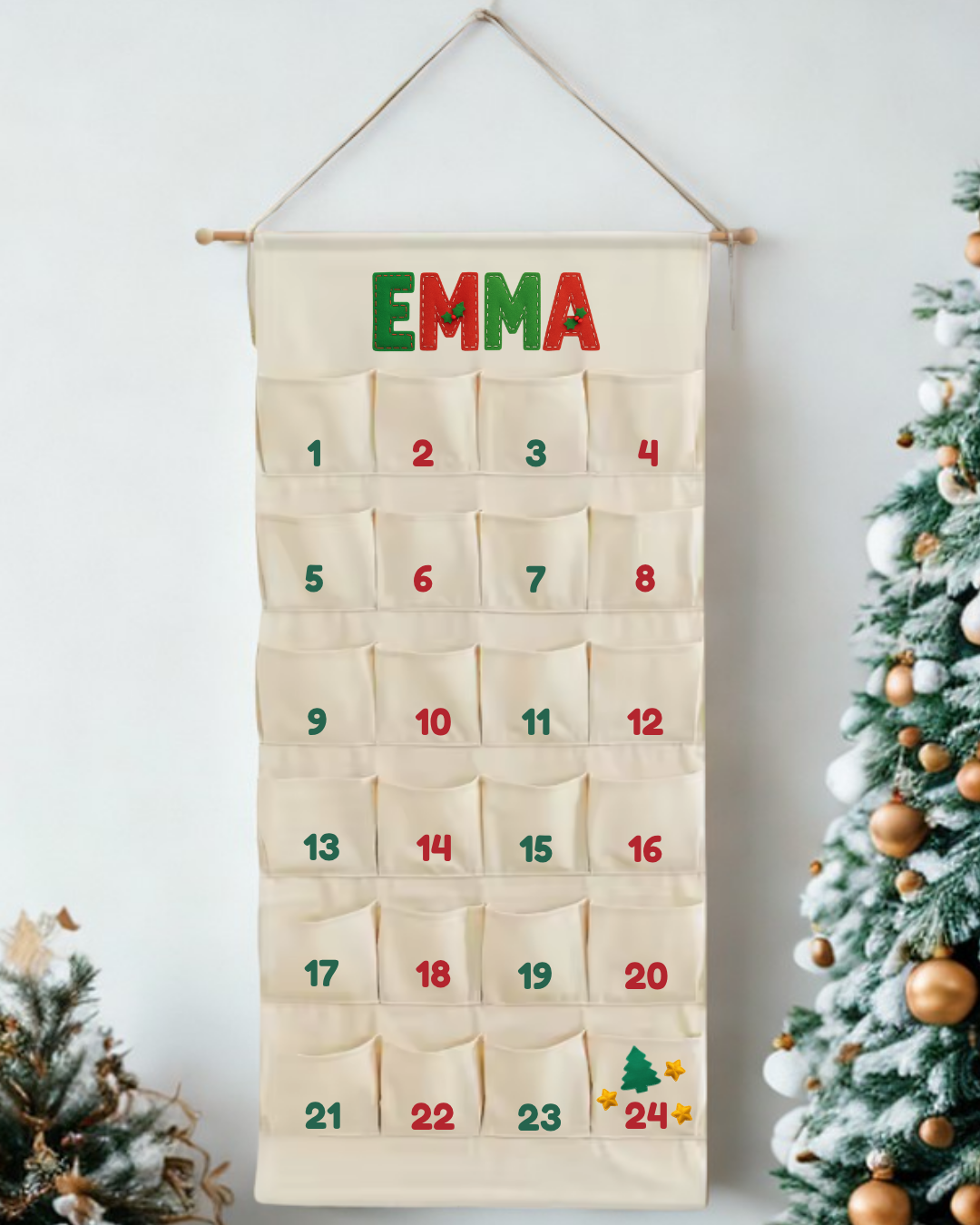 Calendrier de l’Avent personnalisé